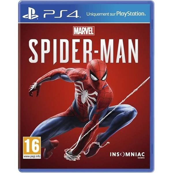 Marvel's Spider-Man PS4-spel + 2 gratis pinnar- REFURBISHED
