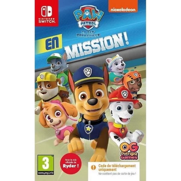 Paw Patrol Nintendo Switch Game - Kod i en låda