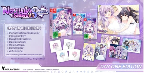 Neptunia: Sisters VS Sisters Day One Edition  (wii)