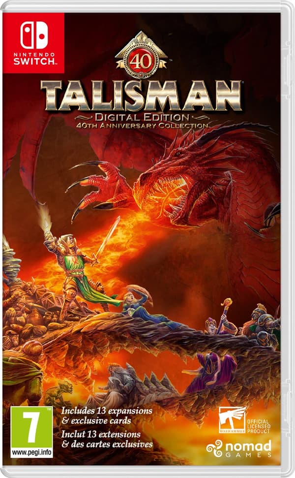 Talisman (40th Anniversary Edition Collection) (Nintendo Switch)