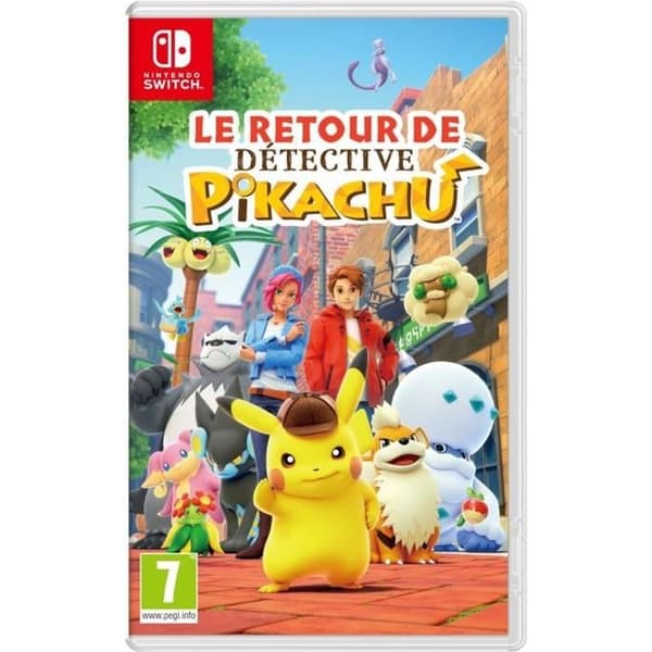 Detektiv Pikachu återvänder • Nintendo Switch-spel