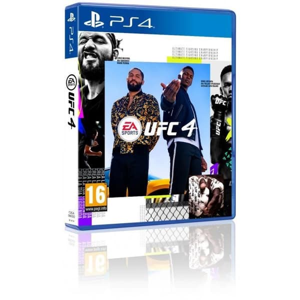 Videospel - Electronic Arts - UFC 4 - PS4 - Flerspelarläge - Engelska - Italienska