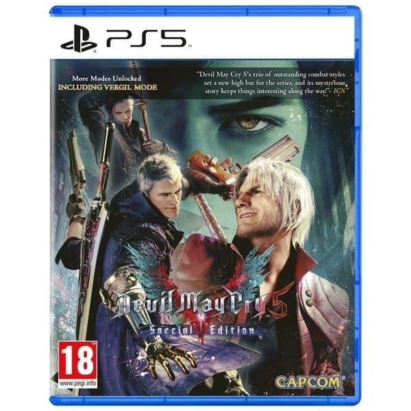 Videospel - CAPCOM - DEVIL MAY CRY 5 - SPECIAL EDITION - PS5 - Action - 18+