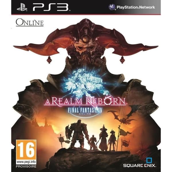 FINAL FANTASY XIV: A REALM REBORN / PS3-spel