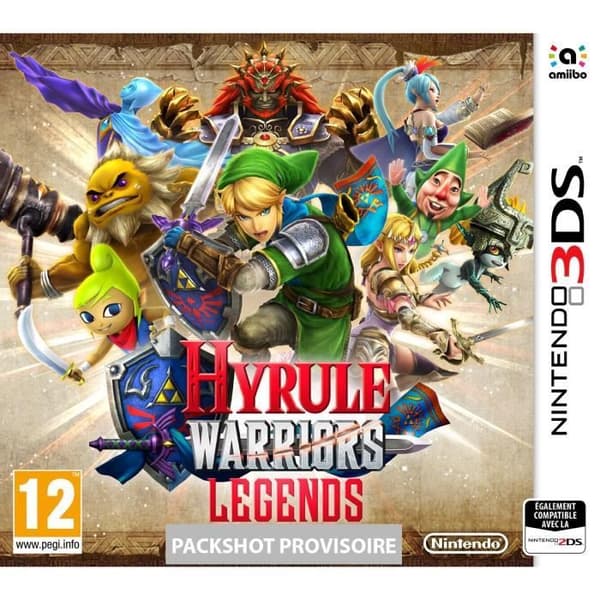 Hyrule Warriors Legends - Nintendo - Actionspel - 3DS - Cartridge