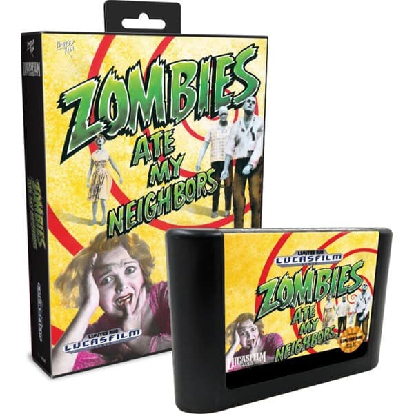 Zombies Ate My Neighbors Black Cart (Limited Run Games) ? Genesis