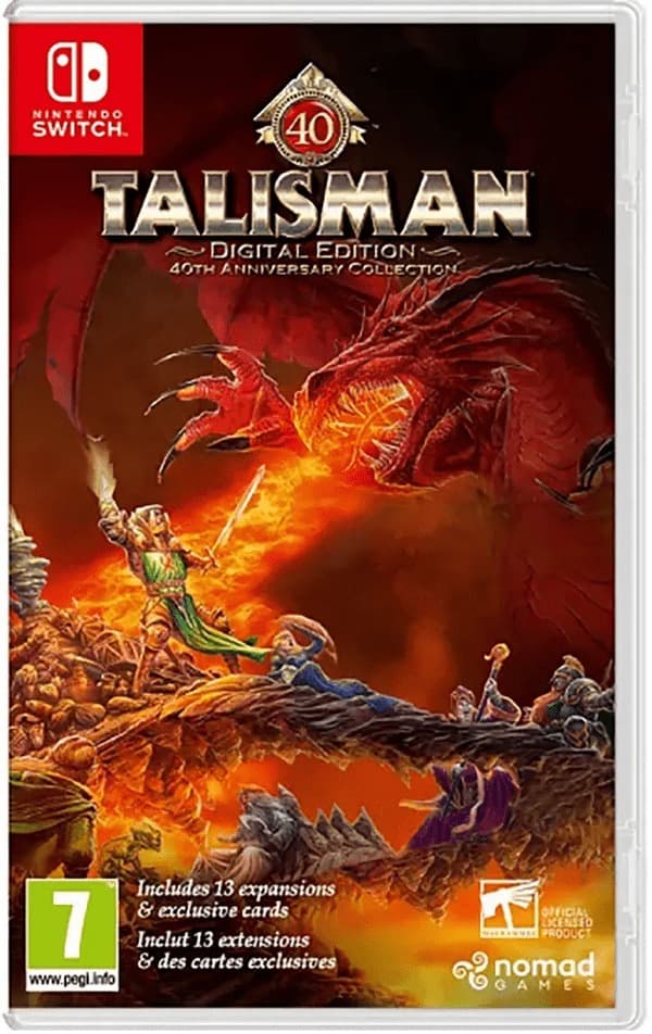 Talisman - 40th Anniversary Edition (nintendo Switch) (Nintendo Switch)