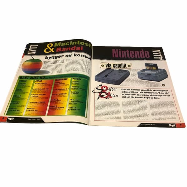 Super Power Nr 4 1995 "Saturn & Playstation / X-men & Wolverine"