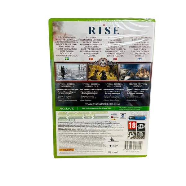 NY! Assassins Creed III Special Edition (Svenska versionen / 360)
