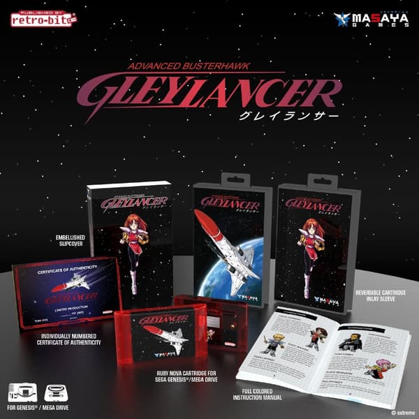 Gley Lancer - Collectors Edition (MegaDrive/Genesis) - Megadrive