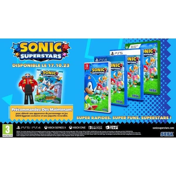 Sonic Superstars - Nintendo Switch-spel