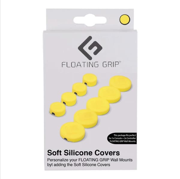 FLOATING GRIP Soft Silicon Covers for wall mounts (PlayStation 5)