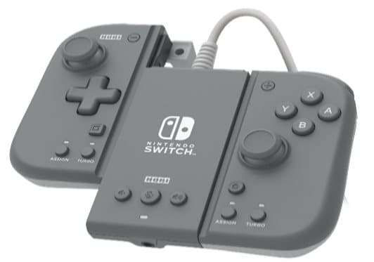 HORI - Switch Split Pad Compact Attachment Set (Grey) (Nintendo Switch)