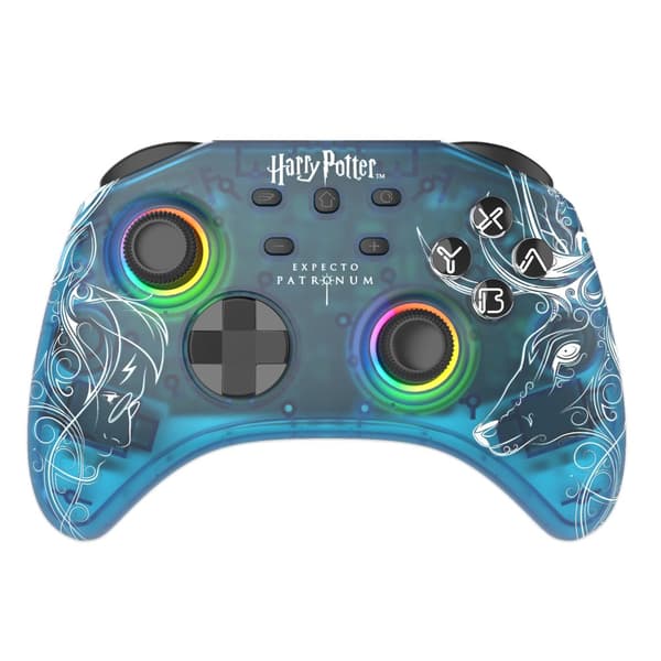 Trade Invaders Harry Potter Expecto Patronum Blue Gamepad Nintendo Switc (Nintendo Switch)