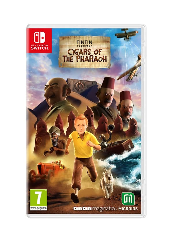 Tintin Reporter Cigars of the Pharaoh (Nintendo Switch)
