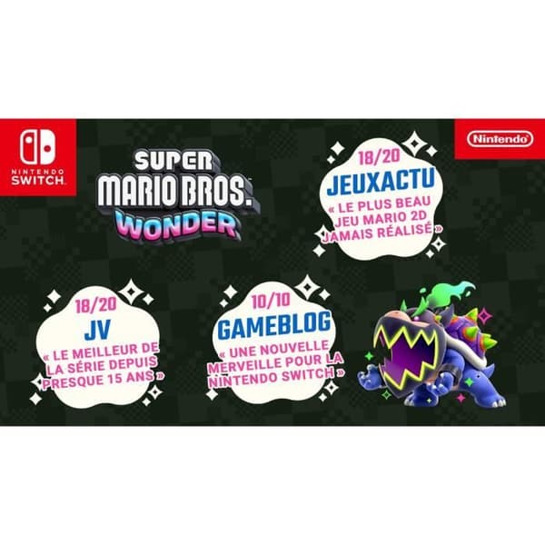 Super Mario bröderna. Wonder • Nintendo Switch-spel