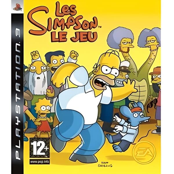 THE SIMPSONS The Game / PS3 KONSOLSPEL- USED