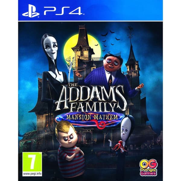 The Addams Family Mansion Mayhem Playstation 4 PS4