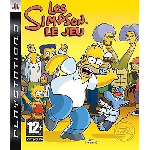Spela The Simpsons spelet på PS3 Playstation 3 samlare- USED