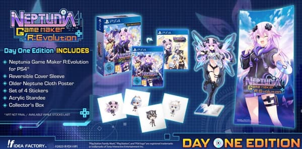 Neptunia Game Maker R:Evolution Day One Edition  (ps4)