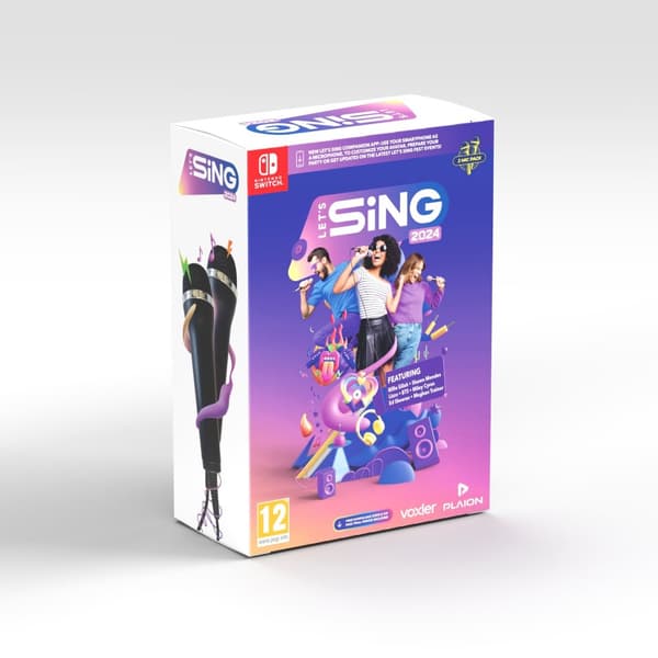 Lets Sing 2024 - Double Mic Bundle (nintendo Switch) (Nintendo Switch)