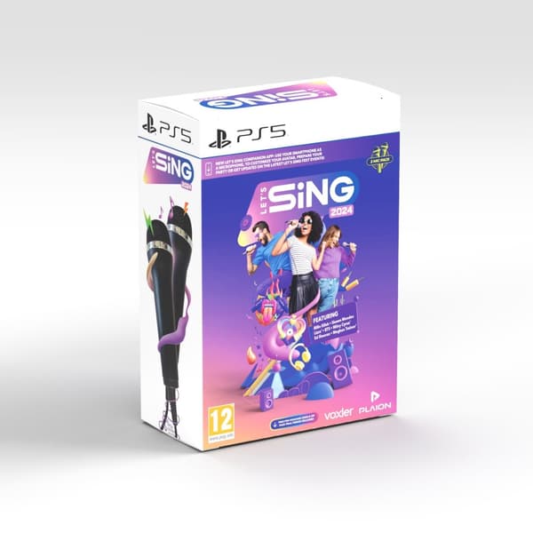 Lets Sing 2024 - Double Mic Bundle (playstation 5) (Playstation 5)