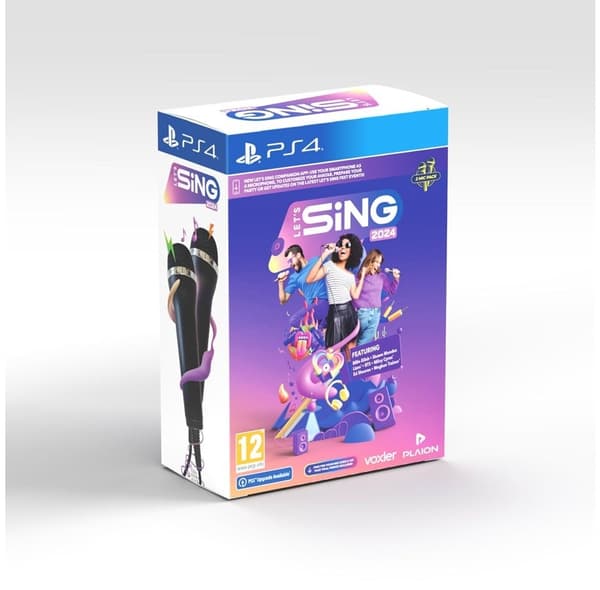 Lets Sing 2024 - Double Mic Bundle (playstation 4) (Playstation 4)