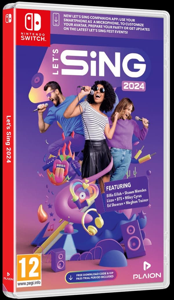 Lets Sing 2024 (nintendo Switch) (Nintendo Switch) Lets Sing 2024 (nintendo Switch) (Nintendo Switch)