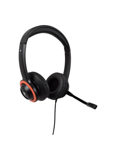 V7 HEADSET W/BOOM MIC 3.5MM EDU