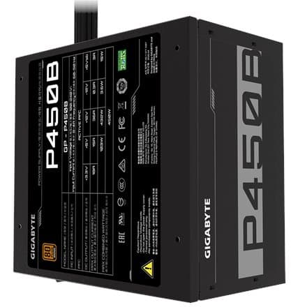 Power Supply Gigabyte P450B, 450W, 80+, Bronze