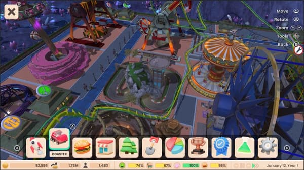 RollerCoaster Tycoon Adventures Deluxe Playstation 5