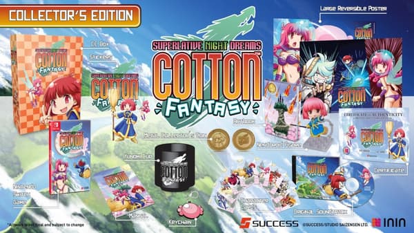 Cotton Fantasy Collectors Edition - (Strictly Limited Games) - Nintendo Switch