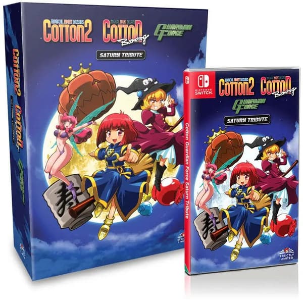 Cotton Guardian Force Saturn Tribute Collectors Edition - (Strictly Limited Games) - Nintendo Switch