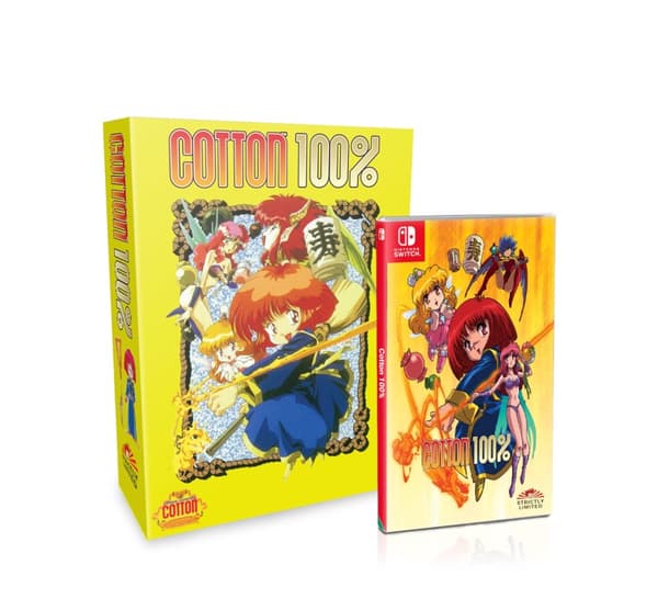 Cotton 100% Legacy Bundle - Collectors Edition Nintendo Switch, SNES (PAL) - (Strictly Limited Games - Nintendo Switch