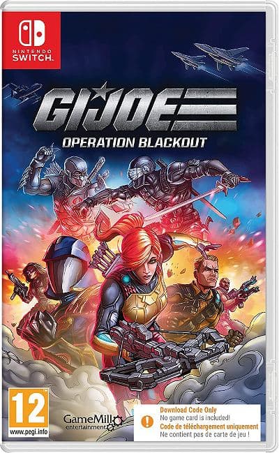 Nsw Gi Joe: Operation Blackout (code In A Box) (Nintendo Switch)
