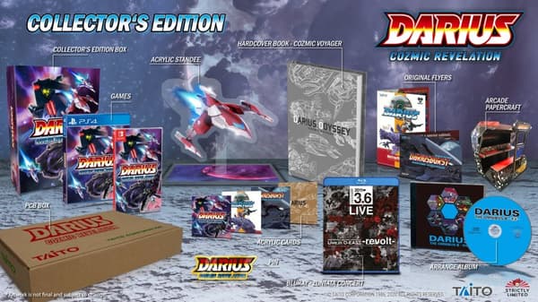 Darius Cozmic Revelation Collectors Edition - (Strictly Limited Games) - Nintendo Switch