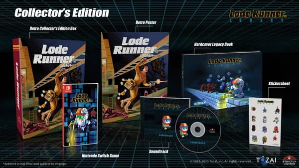 Lode Runner Legacy Collectors Edition - (Strictly Limited Games) - Nintendo Switch