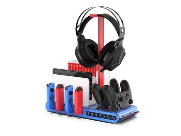 Switch/OLED DLX  LED Charge and Store Stand (Nintendo Switch)