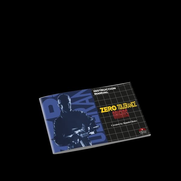 Zero Tolerance Origins Limited Edition - (Strictly Limited Games) - Megadrive