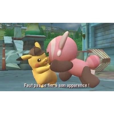 Detektiv Pikachu 3DS-spel- USED
