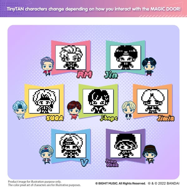 TinyTAN Tamagotchi Nano - Red Ver. - Tamagotchi