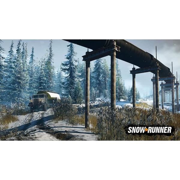 TV-spel - Snowrunner - PS4 - Terrängupplevelse - 40 fordon - Avancerad simulering