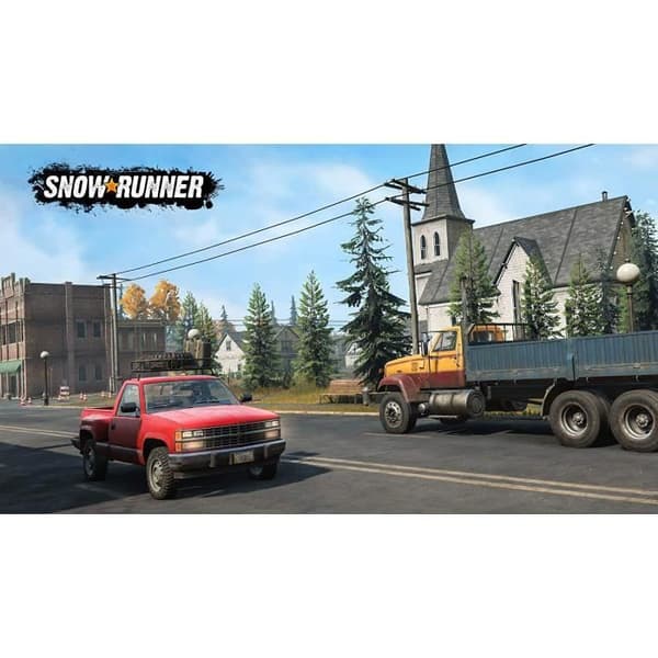 TV-spel - Snowrunner - PS4 - Terrängupplevelse - 40 fordon - Avancerad simulering