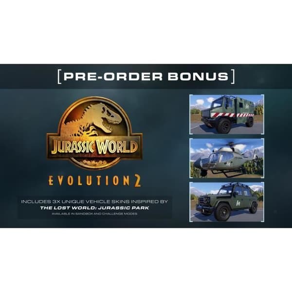 Jurassic World Evolution 2 PS4-spel