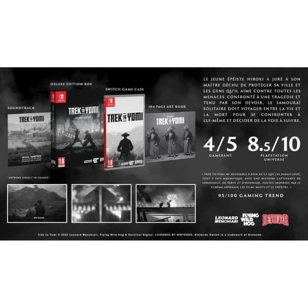 TV-spel - Devolver Digital - Trek to Yomi: Deluxe Edition - Nintendo Switch - Action - PEGI 18+