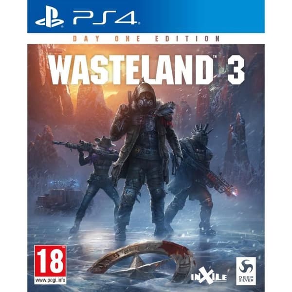 PS4-spel - Deep Silver - Wasteland 3 - Day One Edition - Action - PEGI 18+