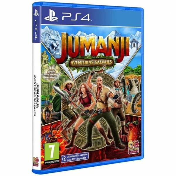 PlayStation 4 Videospel Outright Games Jumanji: Aventuras Salvajes