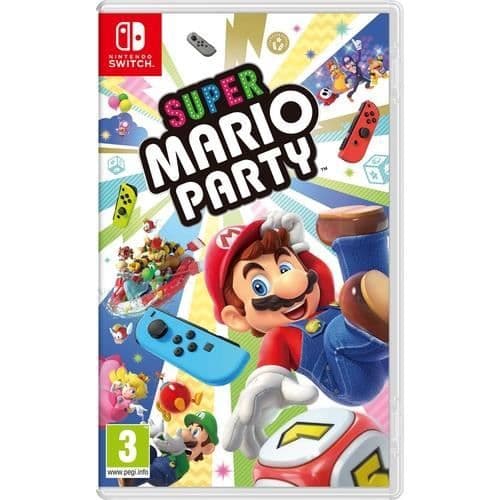 Spel - SUPER MARIO PARTY - Nintendo Switch - 4 spelare - Standard - Ingen online - Ingen nätverks - PEGI 3+