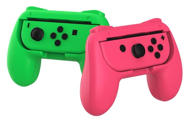 Subsonic Duo Control Grip Colorz - Pink  Green (Switch / Switch Lite / Switch Oled) (Nintendo Switch)