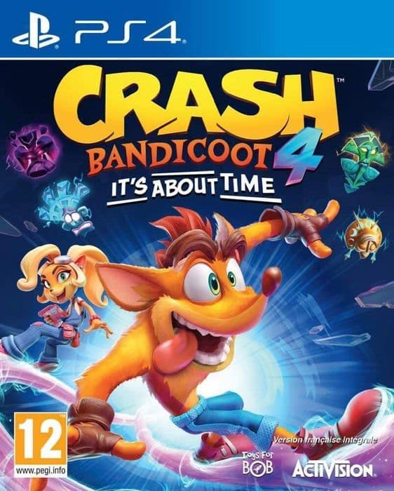 PS4 - Crash Bandicoot 4: It's About Time - Italiensk import